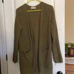 Universal Thread Long Pocket Cotton Cardigan